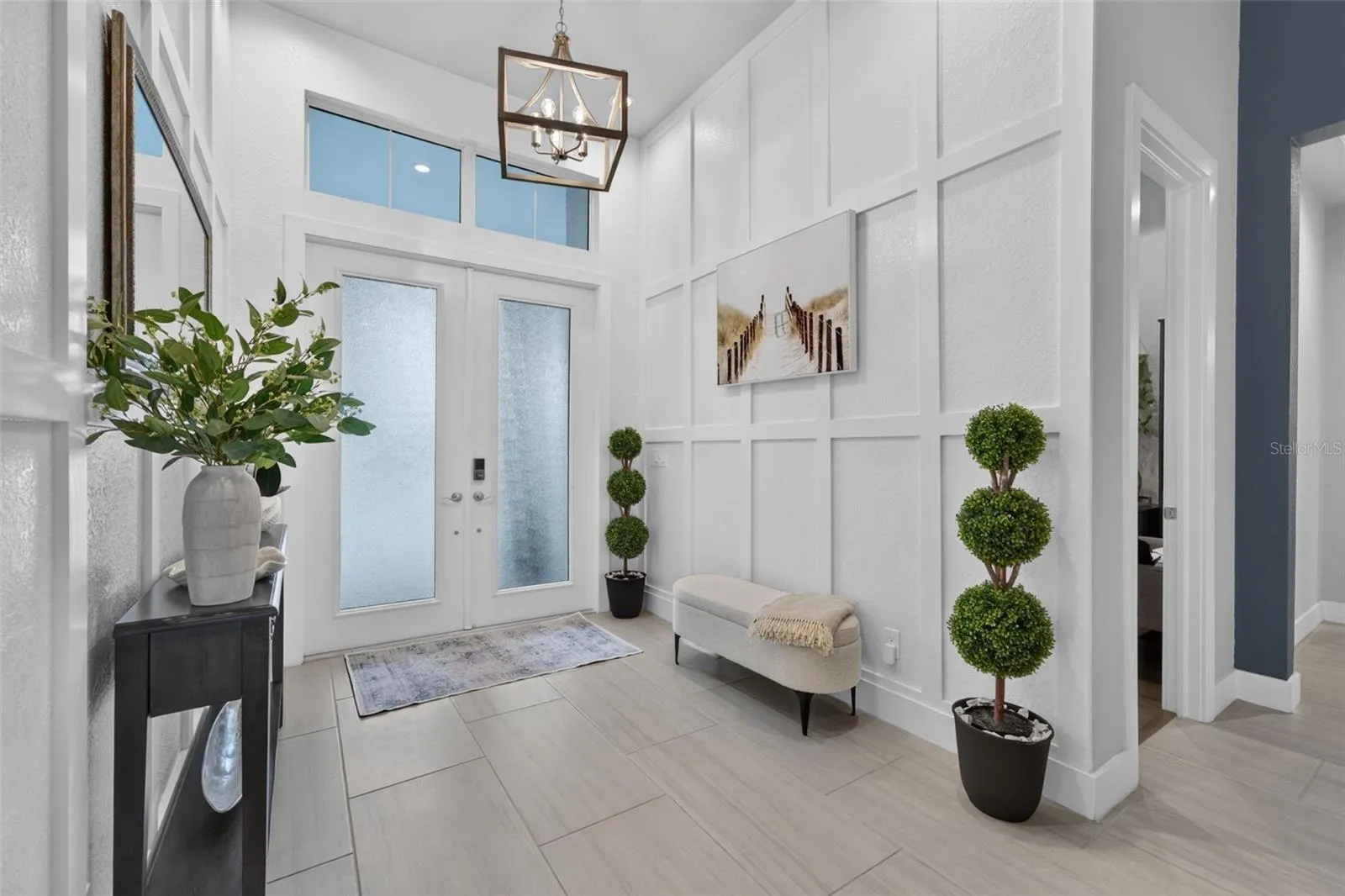 Elegantly Detailed Entryway