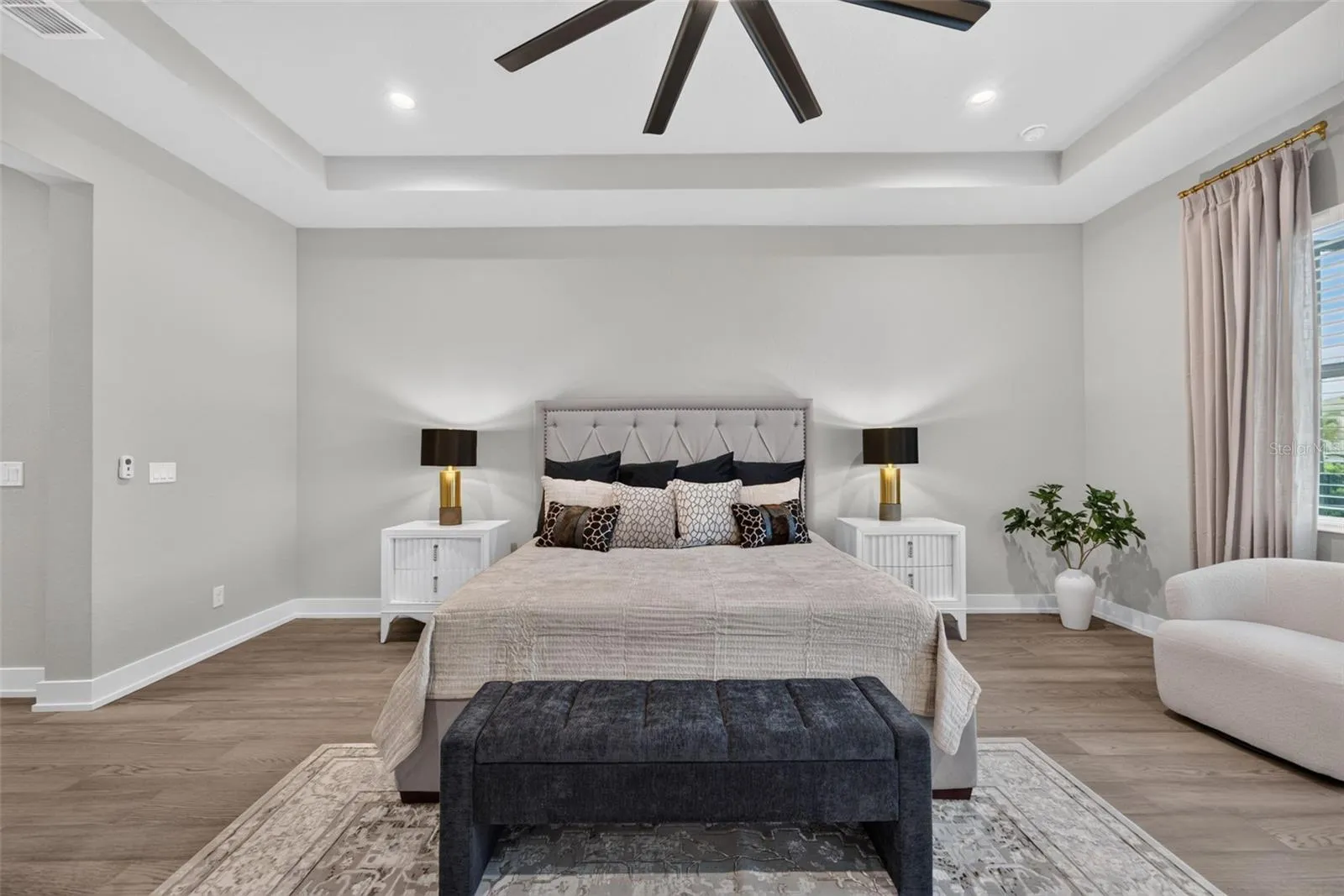 Primary Bedroom Tray Ceiling