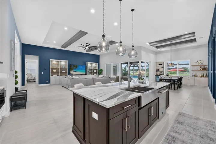 Kitchen Overlooking Great Room