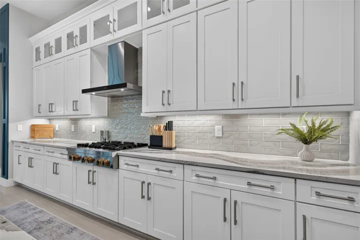 Beautifully Appointed Cooking Area