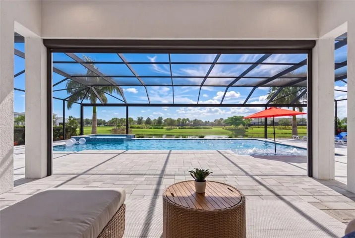 Covered Lanai Pool Views