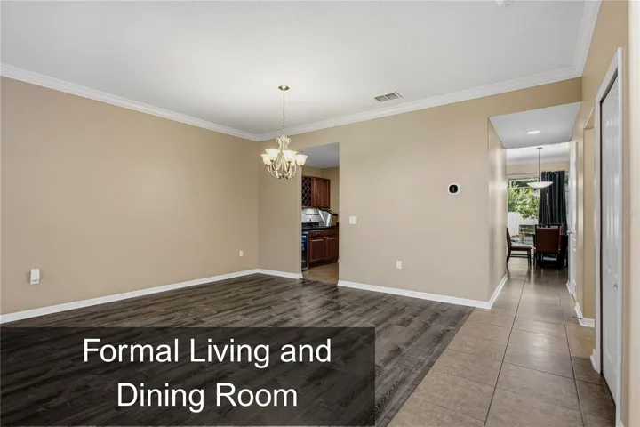Formal Living and Dining Room