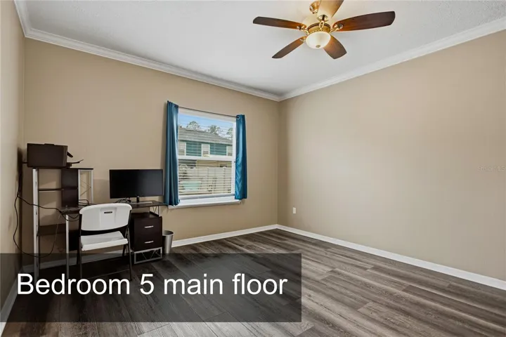 Bedroom 5 main floor