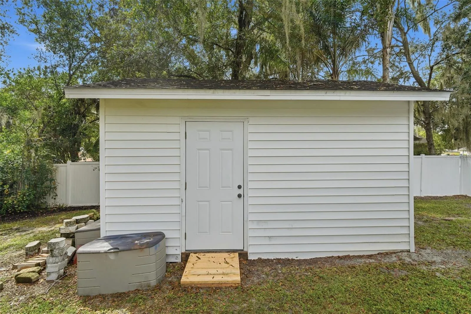 Storage shed/workshop.
