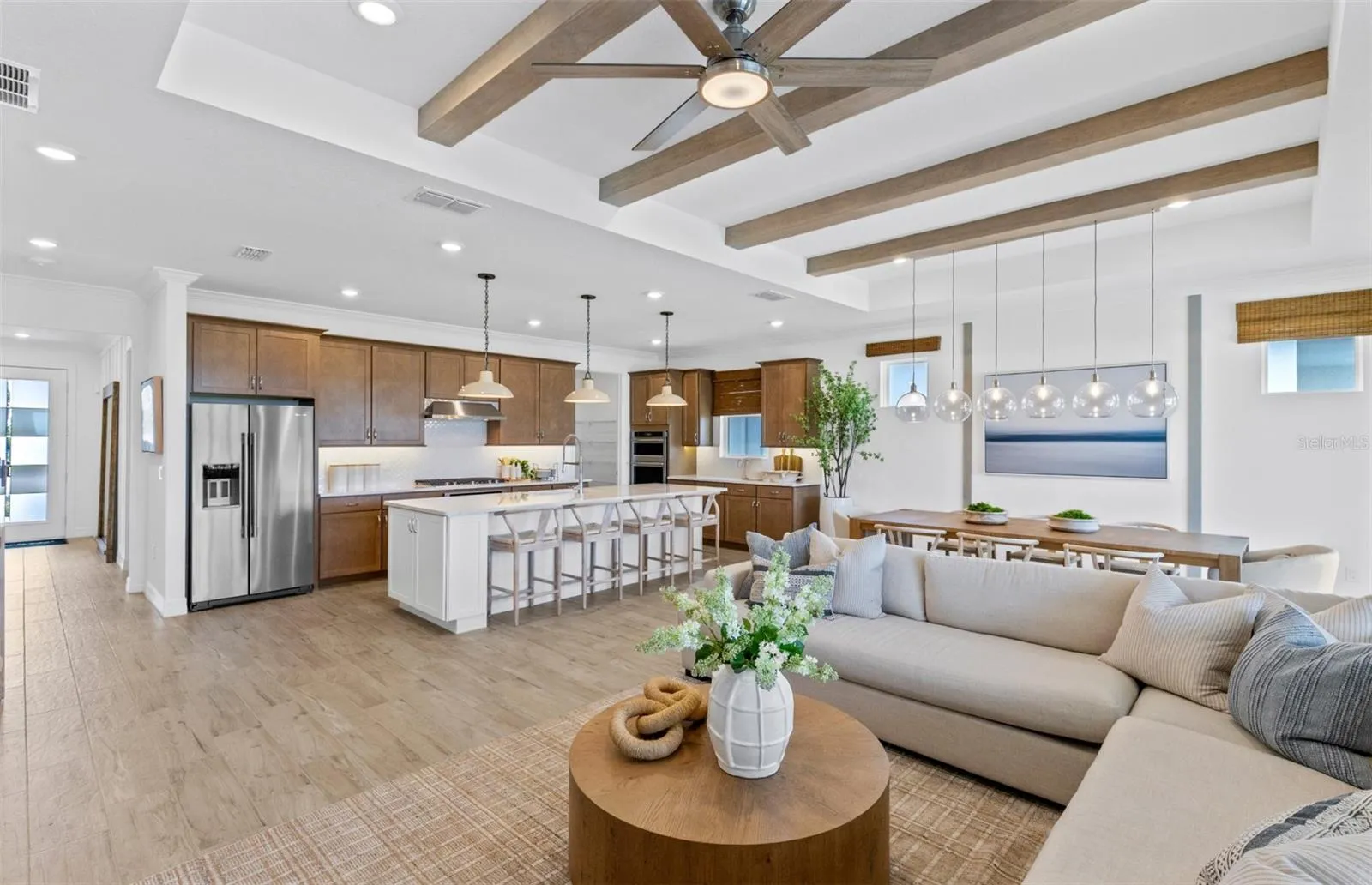 Model Home Design Only. Pictures and furnishings are for illustrative purposes only. Elevations, colors and options may vary. Furniture is for model home staging only.