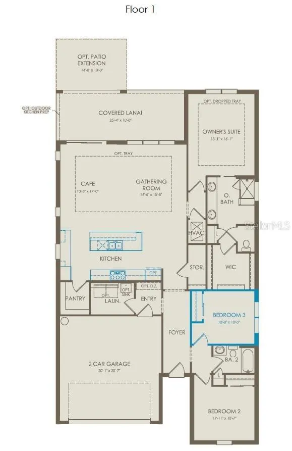 Floor Plan - Floor One