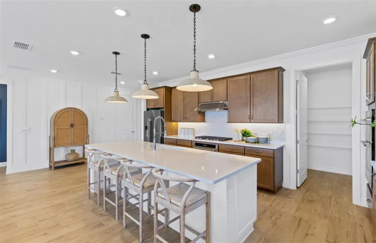 Model Home Design Only. Pictures and furnishings are for illustrative purposes only. Elevations, colors and options may vary. Furniture is for model home staging only.