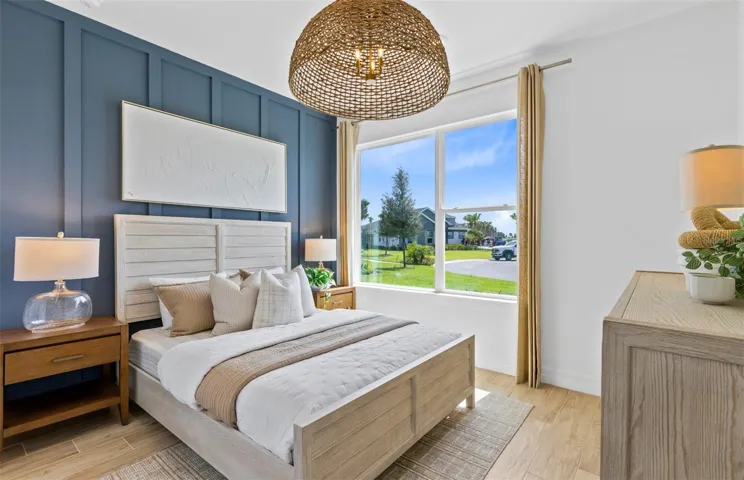 Model Home Design Only. Pictures and furnishings are for illustrative purposes only. Elevations, colors and options may vary. Furniture is for model home staging only.