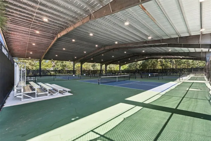 Sports Complex - covered Pickeball courts!