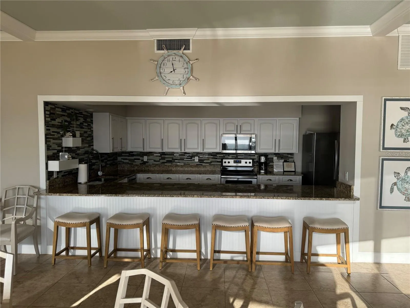 Community Room kitchen pass through