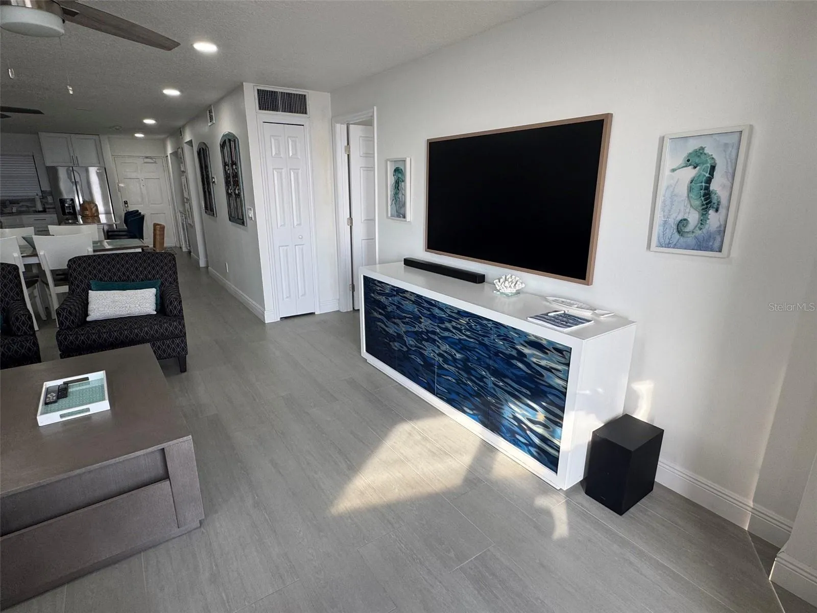 Living Room with TV