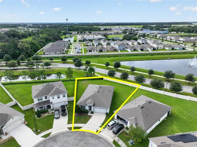 View of Home w/ Property Lines