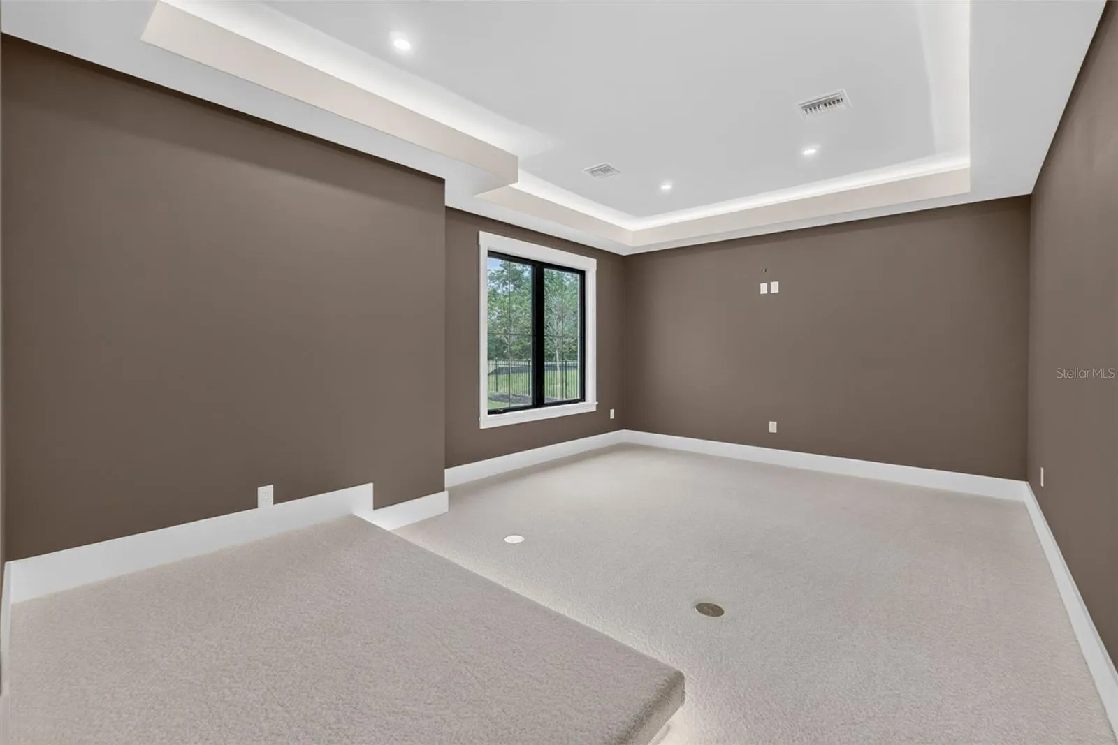Exercise room or theater room