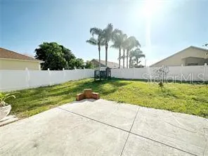 Fenced in Backyard