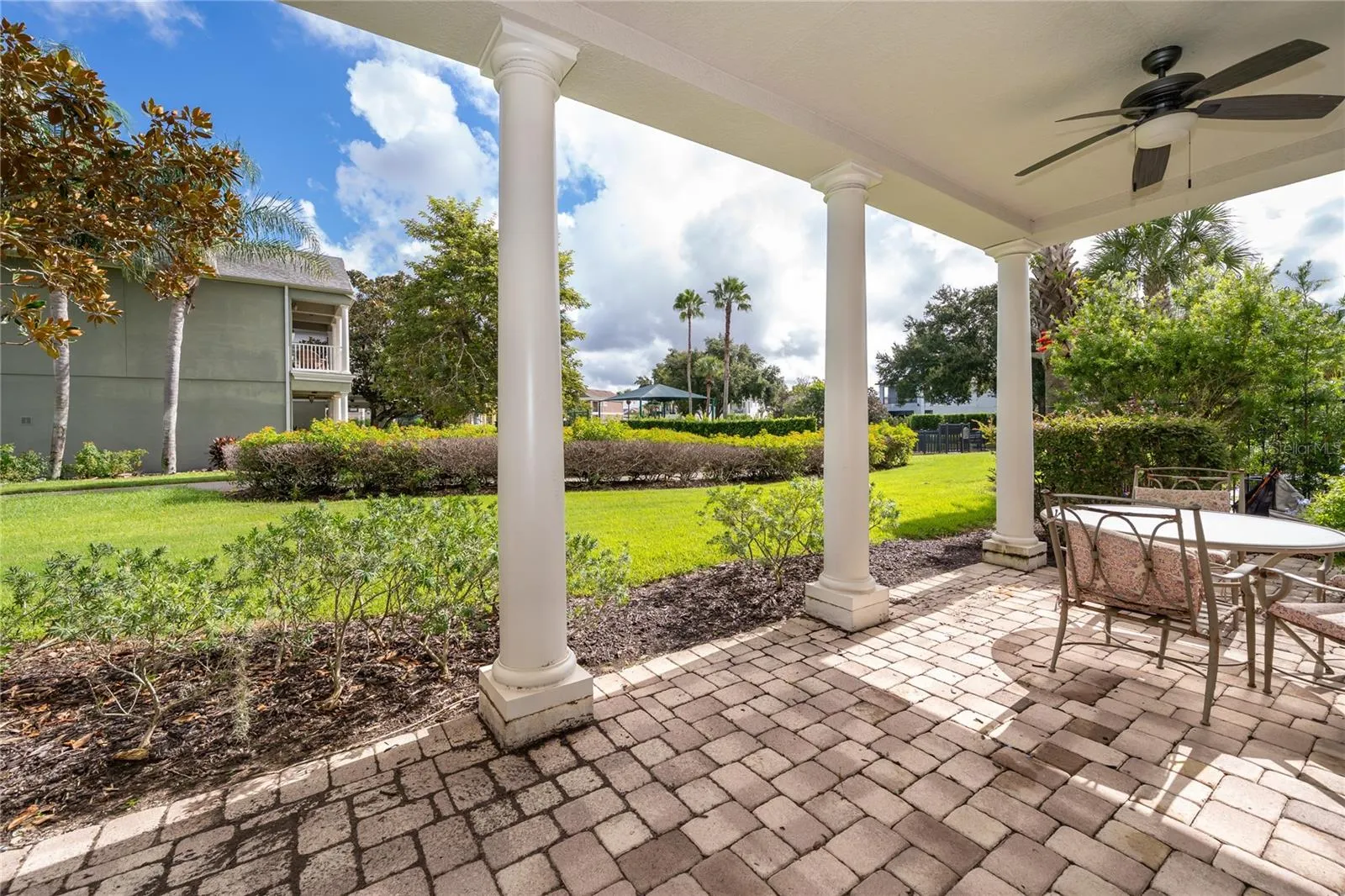 Back patio