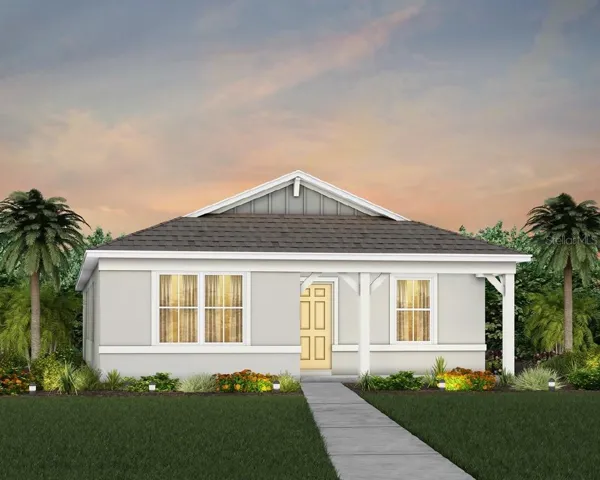 Exterior Design. Artistic rendering for this new construction home. Pictures are for illustrative purposes only. Elevations, colors and options may vary.