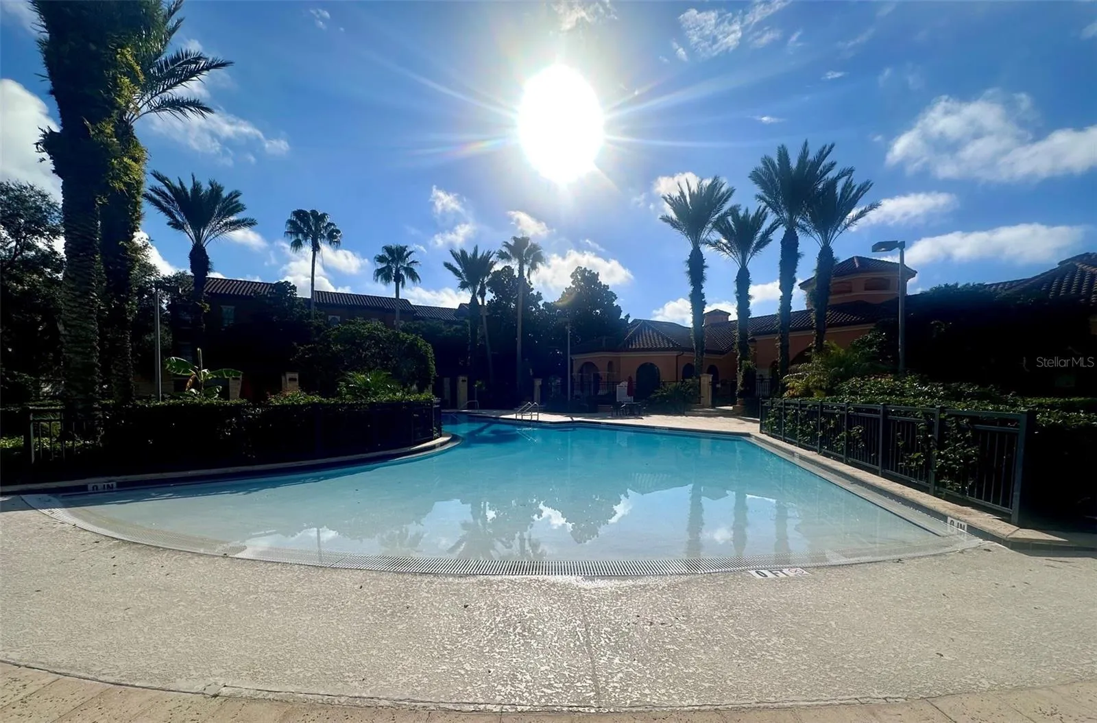 Pool Beach Entry View