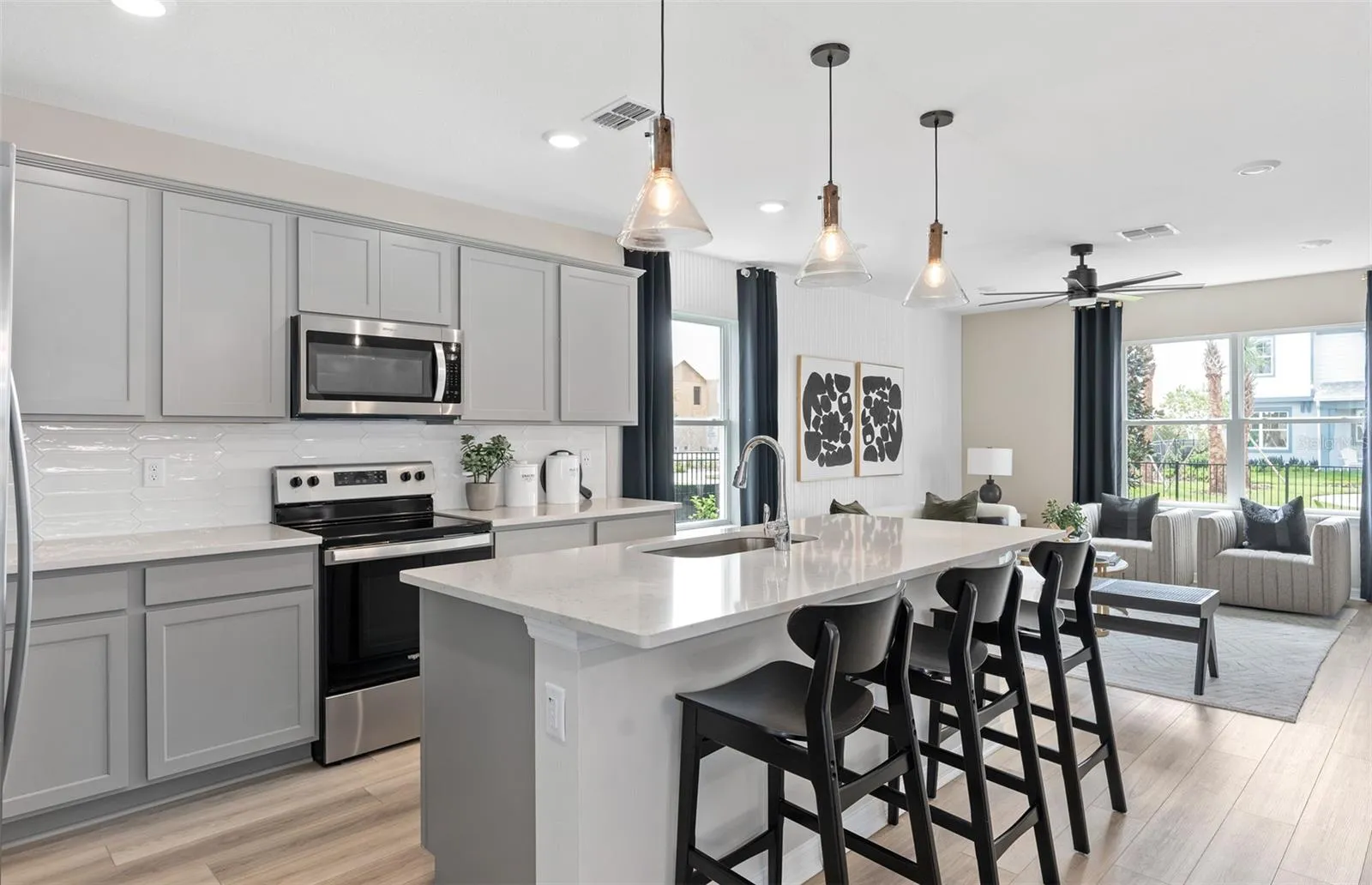 Model Home Design Only. Pictures and furnishings are for illustrative purposes only. Elevations, colors and options may vary. Furniture is for model home staging only.?