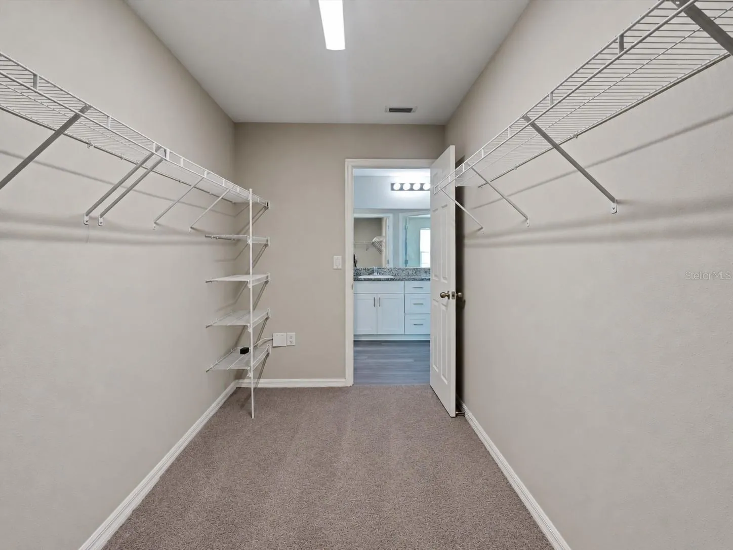 Primary Walk In Closet