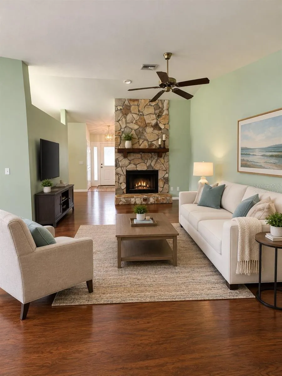Living Room - Virtually Staged
