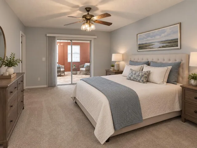 Master Bedroom - Virtually Staged