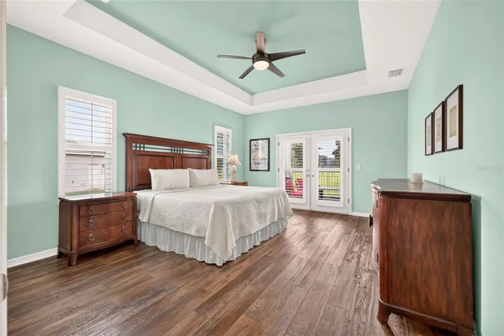 Primary Suite with Dual Walk-in Closets.