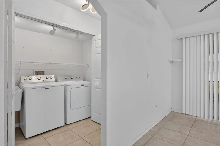 Interior Laundry Closet