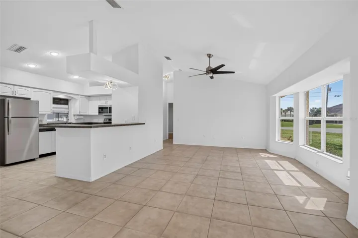 Living Room and Breakfast Bar- Another View (Tinted Windows)