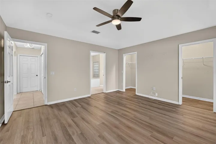 Primary Bedroom - Another View (Dual Walkin Closets)