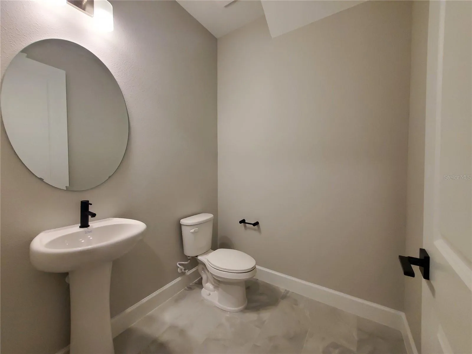 Downstairs half bathroom