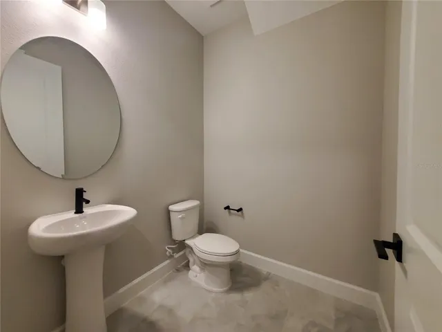Downstairs half bathroom