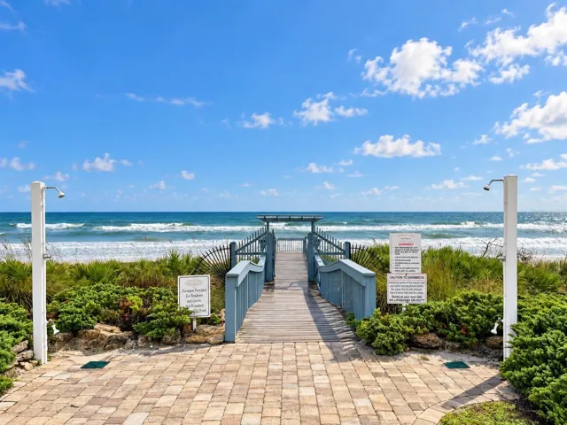 Private Beach Access with Showers
