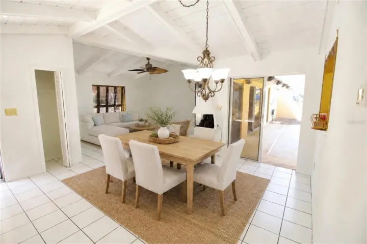 Dining Area (Vertically Staged)
