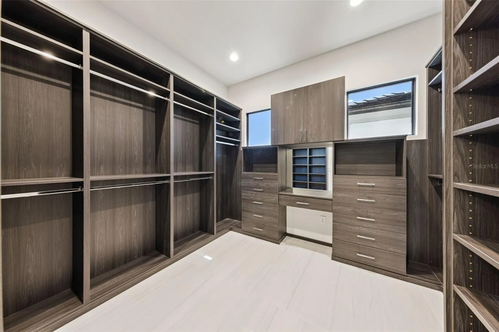 Primary closet
