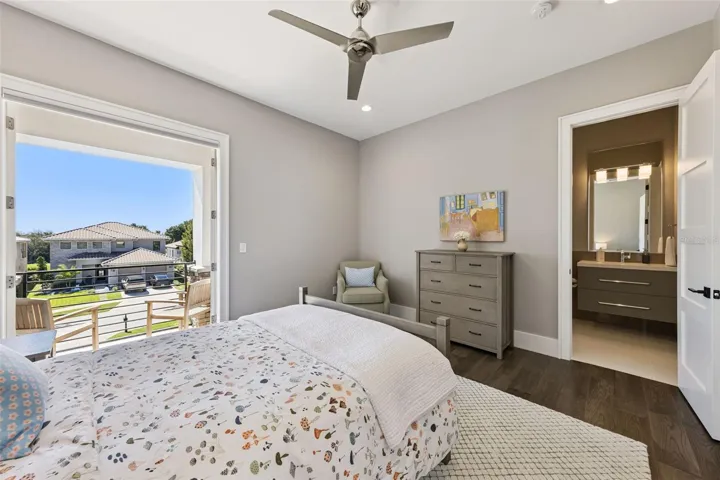 Bedroom #3 with "Juliet" balcony