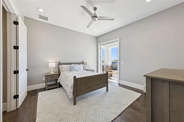 Bedroom #3 with "Juliet" balcony