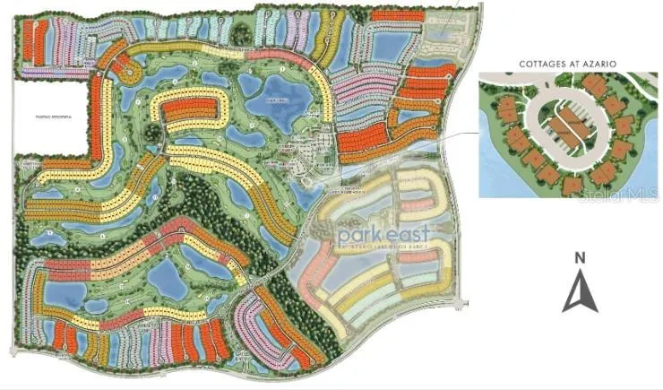 Esplanade at Azario Lakewood Ranch Community Sitemap