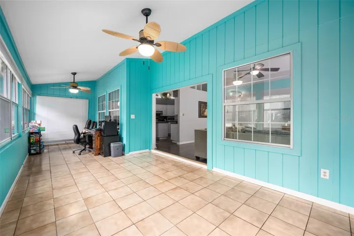 Enclosed porch