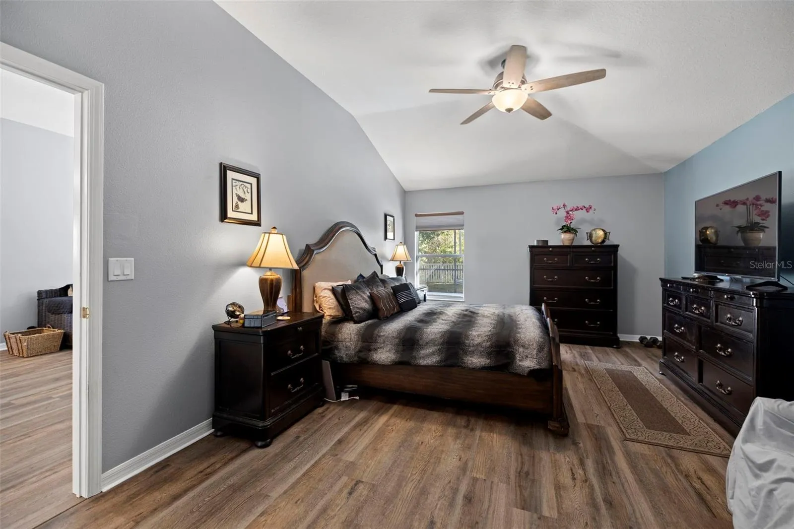 The primary bedroom