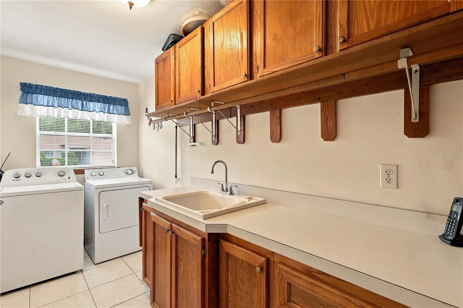 Washer and dryer room