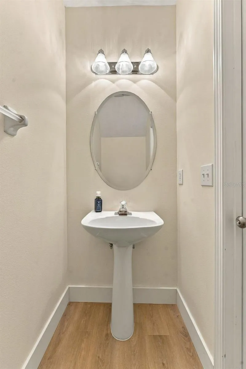 Downstairs half bathroom