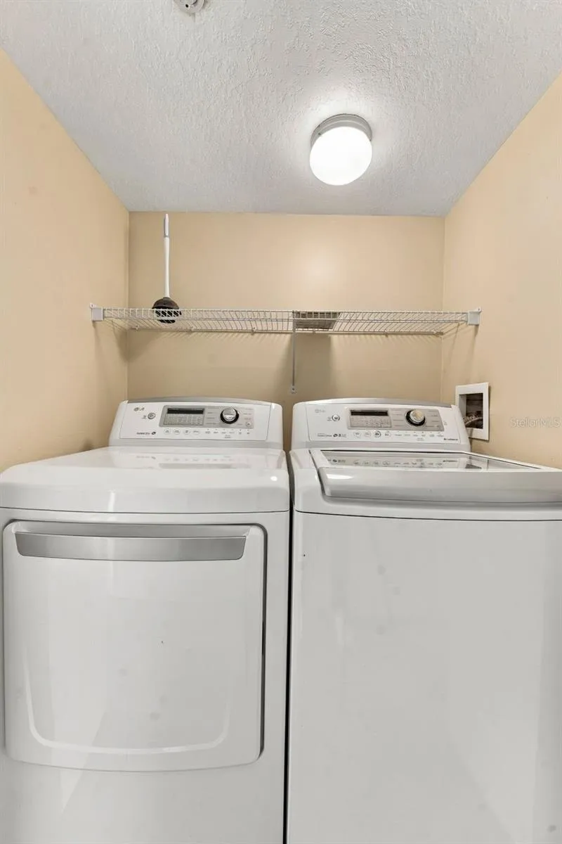 Third floor laundry closet