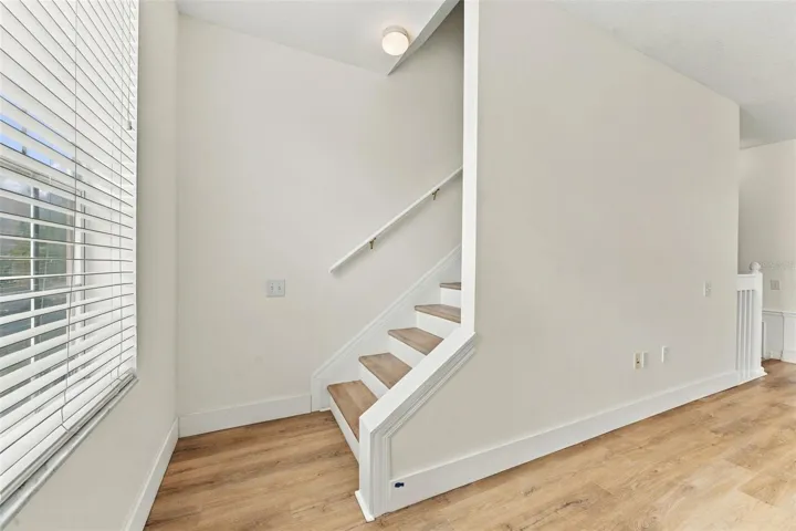Stairs to third floor