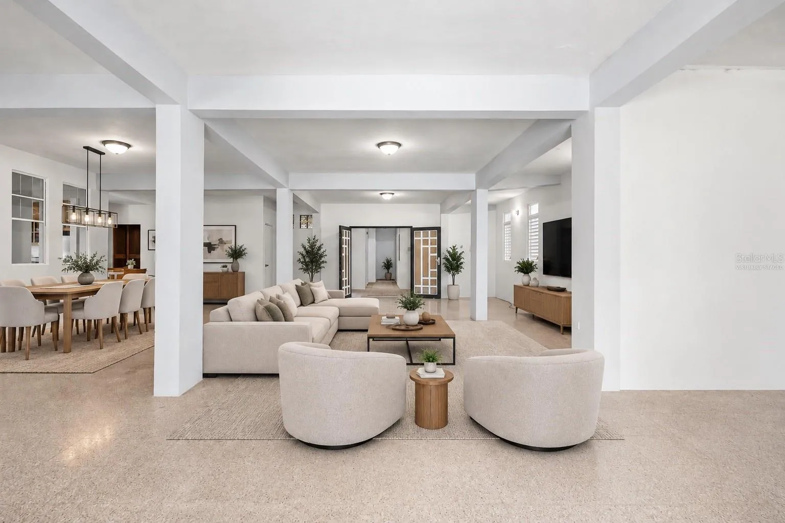 Living/Family/Dining (Virtually Staged)