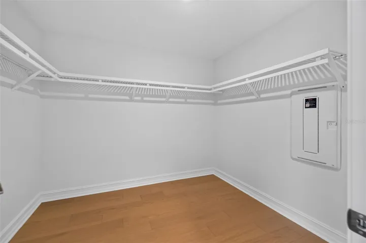 Primary walk-in shower