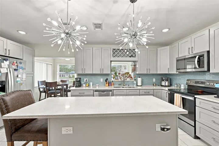 Looking into the Kitchen