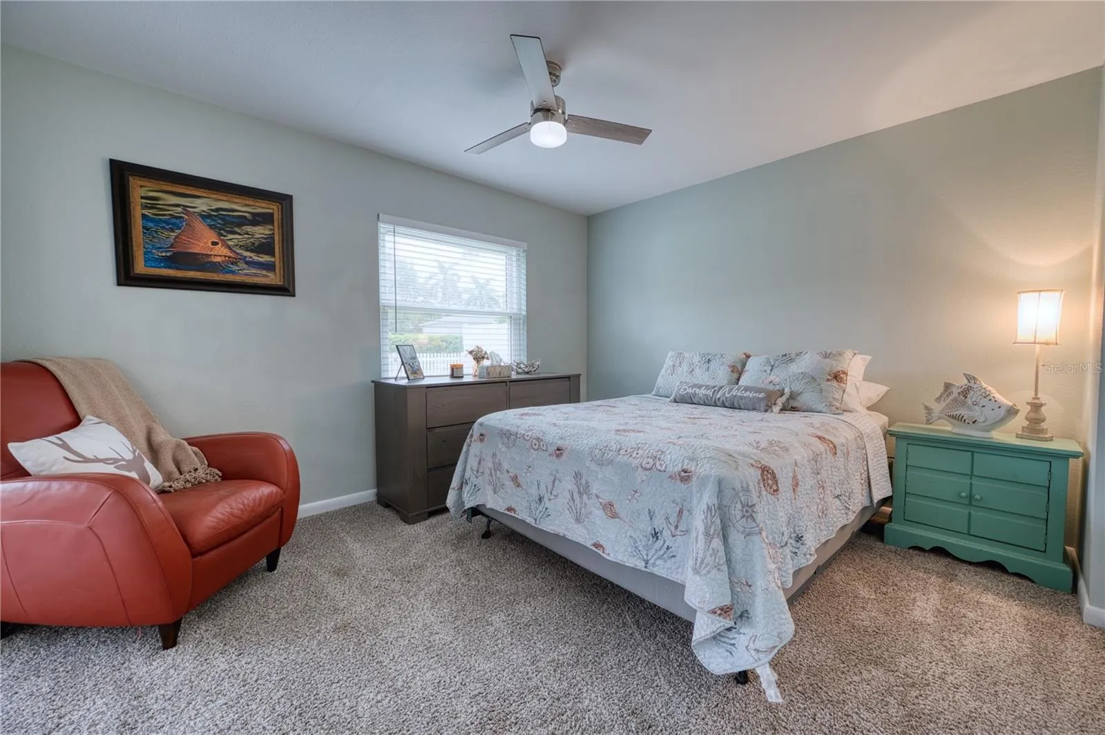 2nd Bedroom with Slider Doors out to the Back Lanai