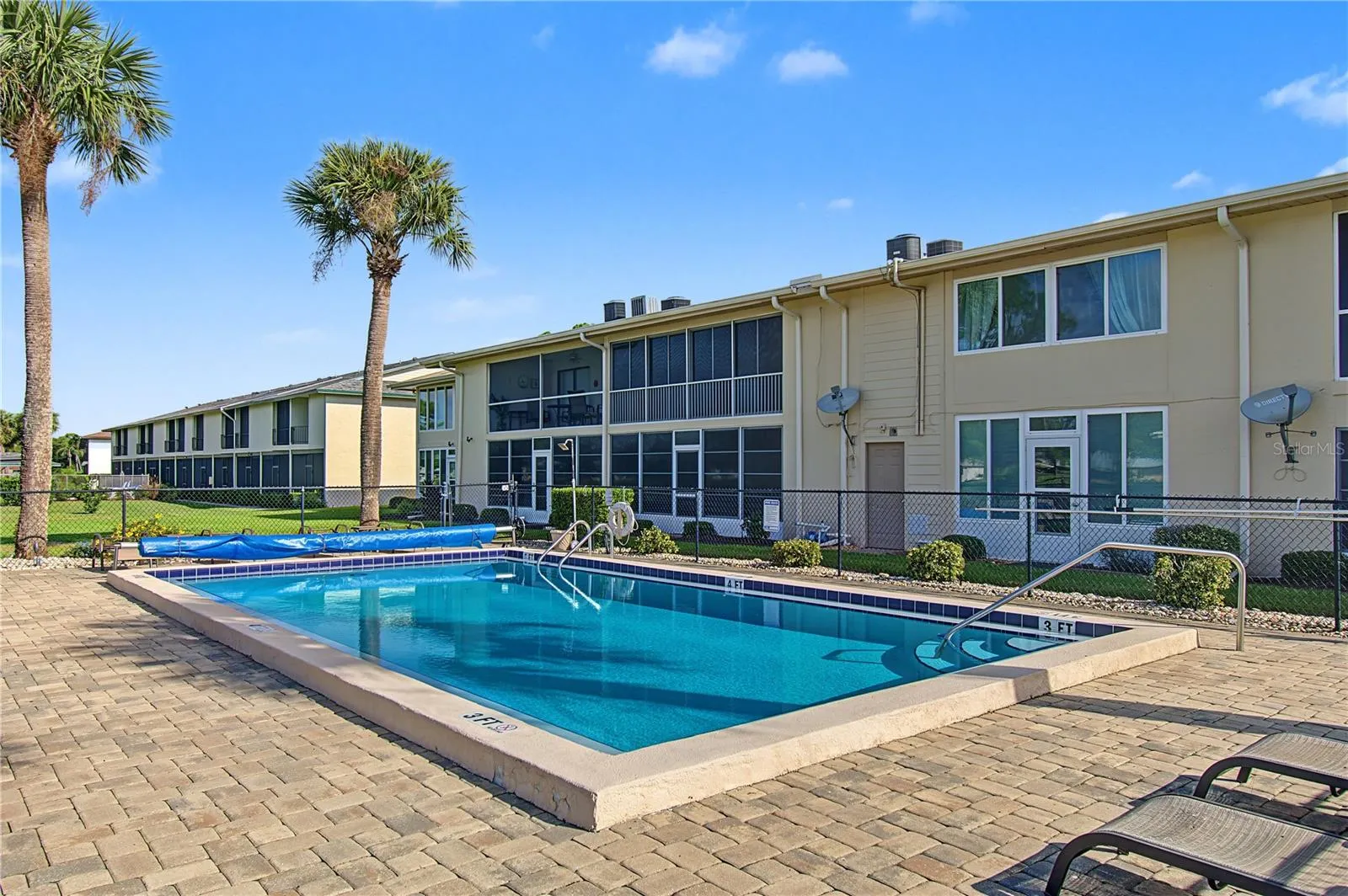 private pool at condo