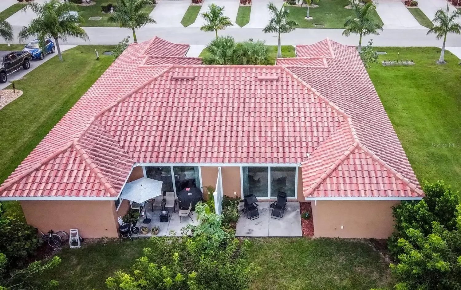 Back ariel view