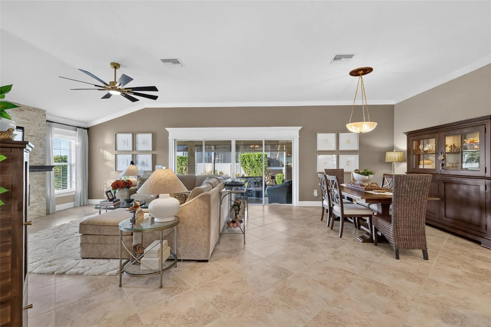 Living and Dining Rooms
